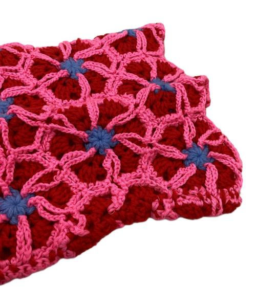 COMME des GARCONS（コムデギャルソン）COMME des GARCONS (コムデギャルソン) クロシェニット / AD2011 / LOVE IS TENDER / OH-N018 ピンク サイズ:Sの古着・服飾アイテム