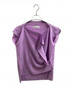 132 5. ISSEY MIYAKE132 5. イッセイ ミヤケ）の古着「FLAT ONE TUCK T　/　IL51FJ356」｜パープル