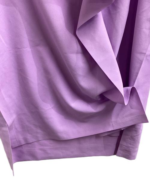 132 5. ISSEY MIYAKE（132 5. イッセイ ミヤケ）132 5. ISSEY MIYAKE (132 5. イッセイ ミヤケ) FLAT ONE TUCK T　/　IL51FJ356 パープル サイズ:3の古着・服飾アイテム