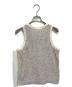 me ISSEY MIYAKE (ミーイッセイ ミヤケ) SLEEVELESS TOP / MI34JR041 / MADE IN JAPAN グレー サイズ:FREE：5000円