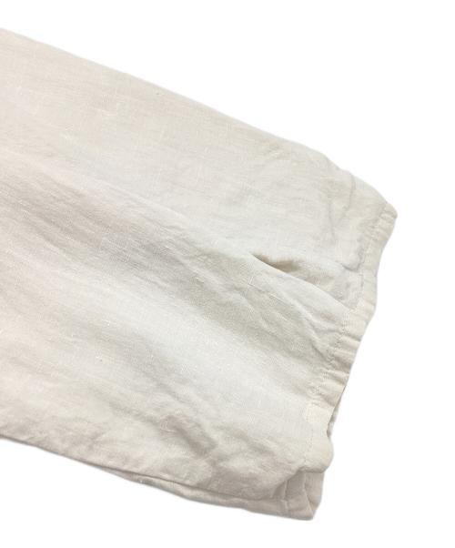 evam eva（エヴァムエヴァ）evam eva (エヴァムエヴァ) linen shirts / E223T013 アイボリー サイズ:FREEの古着・服飾アイテム