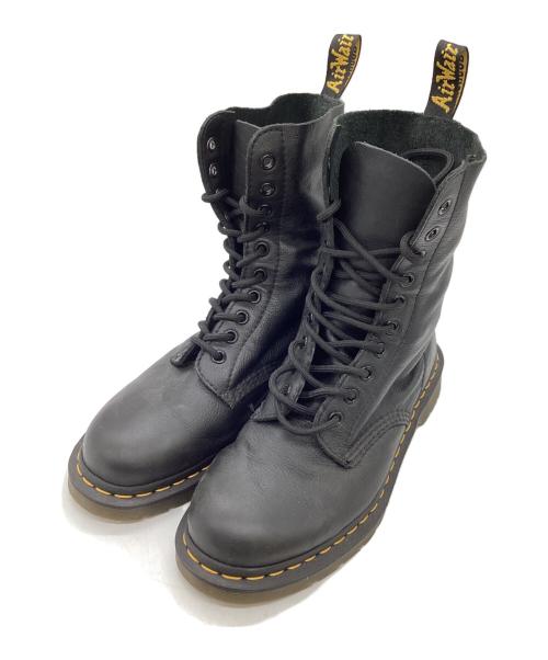 Dr.Martens（ドクターマーチン）Dr.Martens (ドクターマーチン) 10ホールブーツ　1490 ブラック サイズ:UK6の古着・服飾アイテム