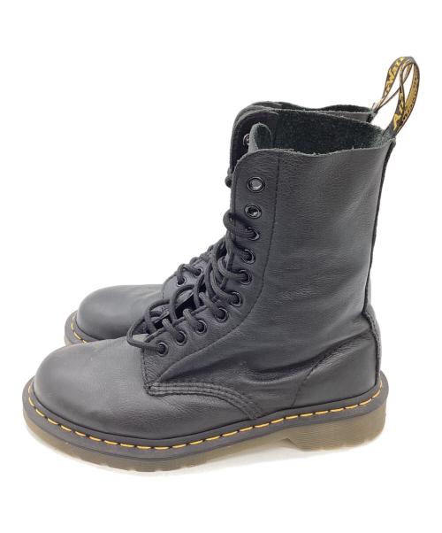 Dr.Martens（ドクターマーチン）Dr.Martens (ドクターマーチン) 10ホールブーツ　1490 ブラック サイズ:UK6の古着・服飾アイテム
