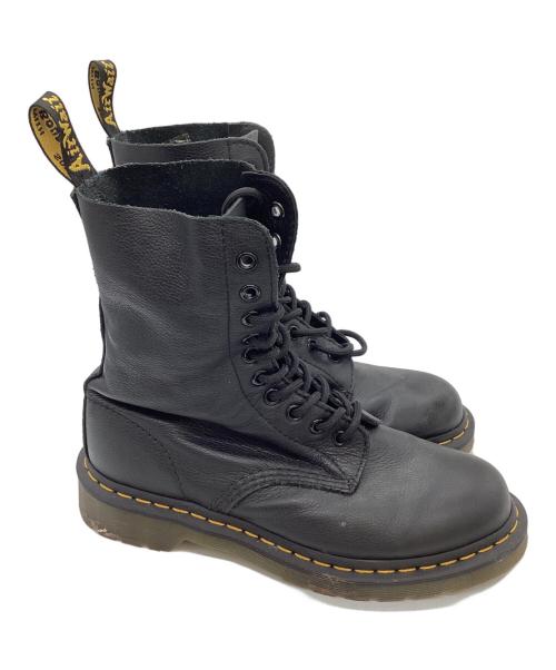 Dr.Martens（ドクターマーチン）Dr.Martens (ドクターマーチン) 10ホールブーツ　1490 ブラック サイズ:UK6の古着・服飾アイテム