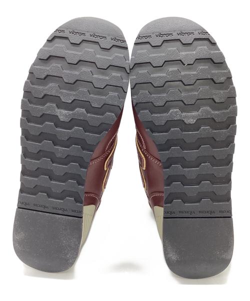 NEW BALANCE（ニューバランス）NEW BALANCE (ニューバランス) オールレザースニーカー ブラウン サイズ:38の古着・服飾アイテム