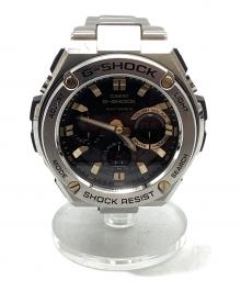 CASIO（カシオ）の古着「G-STEEL MULTI BAND 6/G-SHOCK/GST-W110D-1A9JF」｜シルバー