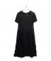 COMME des GARCONS COMME des GARCONS（コムデギャルソン コムデギャルソン）の古着「シアーブラウスワンピース / RO-O018 / AD2014」｜ブラック