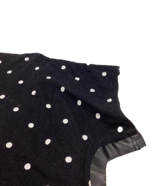COMME des GARCONS COMME des GARCONS（コムデギャルソン コムデギャルソン）COMME des GARCONS COMME des GARCONS (コムデギャルソン コムデギャルソン) ドットTシャツ / RO-T009 / AD2014 ブラック サイズ:Lの古着・服飾アイテム