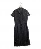 tricot COMME des GARCONSトリココムデギャルソン）の古着「切替ワンピース　/　AD2006」｜ブラック