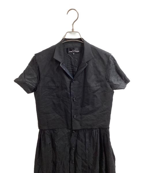 tricot COMME des GARCONS（トリココムデギャルソン）tricot COMME des GARCONS (トリココムデギャルソン) 切替ワンピース　/　AD2006 ブラック サイズ:Mの古着・服飾アイテム