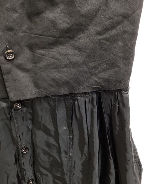 tricot COMME des GARCONS（トリココムデギャルソン）tricot COMME des GARCONS (トリココムデギャルソン) 切替ワンピース　/　AD2006 ブラック サイズ:Mの古着・服飾アイテム
