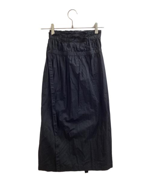 tricot COMME des GARCONS（トリココムデギャルソン）tricot COMME des GARCONS (トリココムデギャルソン) ラップスカート / Wrap Skirt / AD2003 / TJ-S031 / Made in JAPAN ブラック サイズ:Mの古着・服飾アイテム