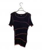 JUNYA WATANABE COMME des GARCONS(ジュンヤワタナベ コムデギャルソン）の古着「リブニット / JN-110020 / AD1992」｜ブラック