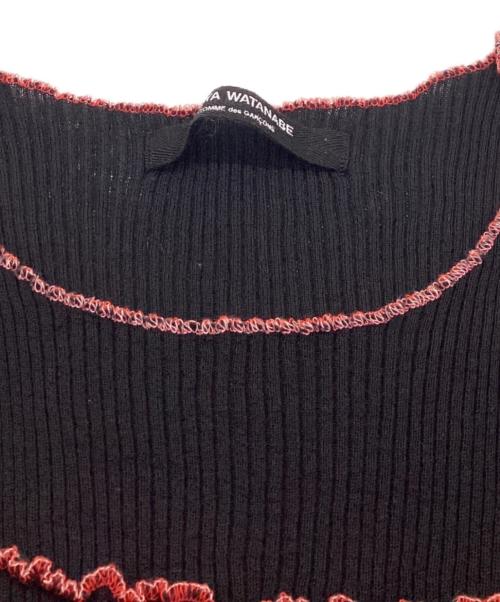 JUNYA WATANABE COMME des GARCONS（(ジュンヤワタナベ コムデギャルソン）JUNYA WATANABE COMME des GARCONS ((ジュンヤワタナベ コムデギャルソン) リブニット / JN-110020 / AD1992 ブラック サイズ:表記なしの古着・服飾アイテム