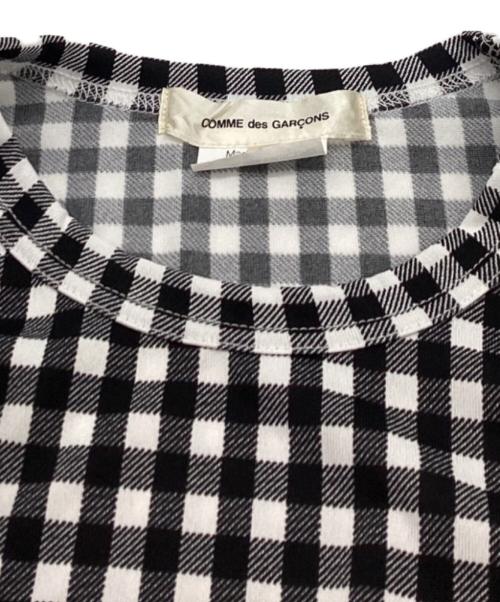 COMME des GARCONS（コムデギャルソン）COMME des GARCONS (コムデギャルソン) ジャージーカットソー / GL-T004 / AD2013 ブラック×ホワイト サイズ:Mの古着・服飾アイテム