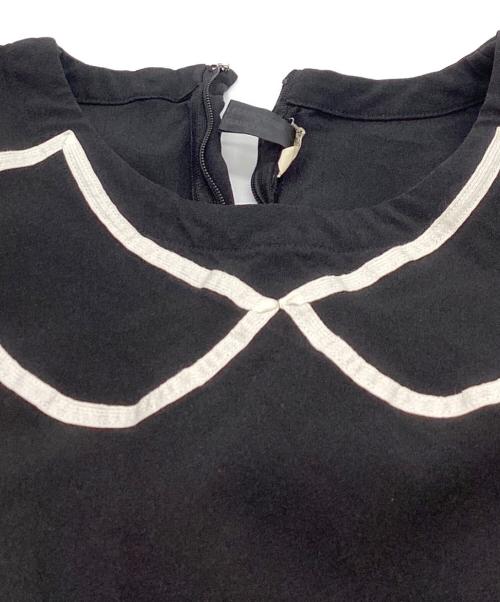 COMME des GARCONS COMME des GARCONS（コムデギャルソン コムデギャルソン）COMME des GARCONS COMME des GARCONS (コムデギャルソン コムデギャルソン) ポリ縮絨ワンピース / RA-O030 / AD2017 ブラック サイズ:Mの古着・服飾アイテム
