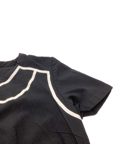 COMME des GARCONS COMME des GARCONS（コムデギャルソン コムデギャルソン）COMME des GARCONS COMME des GARCONS (コムデギャルソン コムデギャルソン) ポリ縮絨ワンピース / RA-O030 / AD2017 ブラック サイズ:Mの古着・服飾アイテム