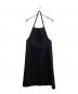 COMME des GARCONS COMME des GARCONS（コムデギャルソン コムデギャルソン）の古着「エプロンワンピース / Pinafore dress / Jumper dress / RC-A004 / AD2008 / Made in JAPAN」｜ブラック