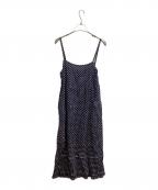 tricot COMME des GARCONSトリココムデギャルソン）の古着「キャミソールワンピース / TG-A003 / AD2010」｜ネイビー