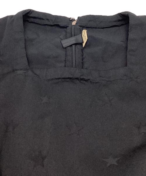 COMME des GARCONS COMME des GARCONS（コムデギャルソン コムデギャルソン）COMME des GARCONS COMME des GARCONS (コムデギャルソン コムデギャルソン) スクエアネックワンピース / RO-A002 / AD2014 ブラック サイズ:Sの古着・服飾アイテム