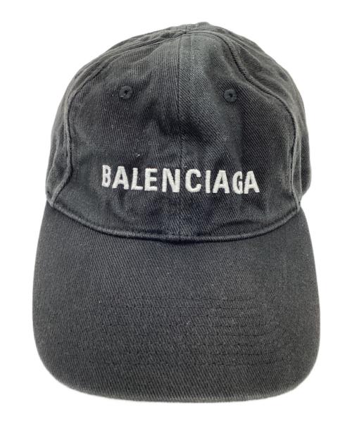 BALENCIAGA（バレンシアガ）BALENCIAGA (バレンシアガ) ベースボールキャップ / ARCHETYPE ブラックの古着・服飾アイテム