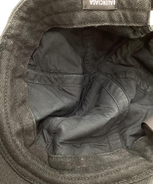 BALENCIAGA（バレンシアガ）BALENCIAGA (バレンシアガ) ベースボールキャップ / ARCHETYPE ブラックの古着・服飾アイテム