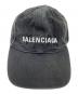 中古・古着 BALENCIAGA (バレンシアガ) ベースボールキャップ / ARCHETYPE ブラック：16000円