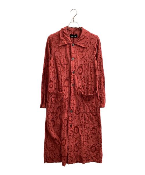 COMME des GARCONS tricot（コムデギャルソントリコ）COMME des GARCONS tricot (コムデギャルソントリコ) ジャガードコート / TB-040140 / AD1993 レッド サイズ:不明の古着・服飾アイテム