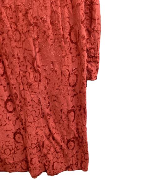 COMME des GARCONS tricot（コムデギャルソントリコ）COMME des GARCONS tricot (コムデギャルソントリコ) ジャガードコート / TB-040140 / AD1993 レッド サイズ:不明の古着・服飾アイテム