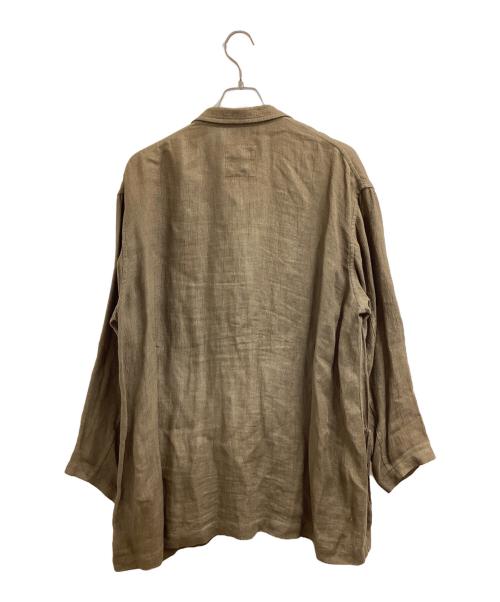 Y's（ワイズ）Y's (ワイズ) リネンテーラードジャケット / YY-J74-301 カーキ サイズ:不明の古着・服飾アイテム
