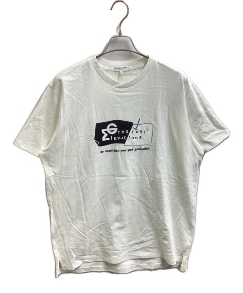 Engineered Garments（エンジニアド ガーメンツ）Engineered Garments (エンジニアド ガーメンツ) EG X EXP GREATESTELEVATIONSTEE ホワイト サイズ:Lの古着・服飾アイテム