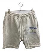BOWWOWバウワウ）の古着「47TH INFANTRY REGIMENT SWEAT SHORTS」｜ベージュ