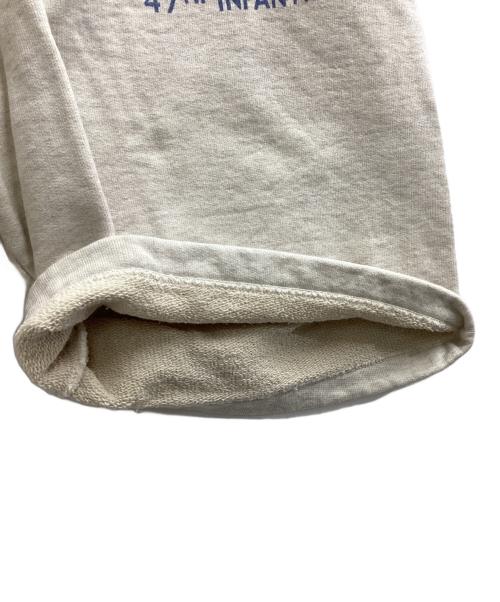 BOWWOW（バウワウ）BOWWOW (バウワウ) 47TH INFANTRY REGIMENT SWEAT SHORTS ベージュ サイズ:XXLの古着・服飾アイテム