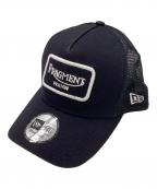 New Era×FRAGMENT DESIGNニューエラ×フラグメントデザイン）の古着「メッシュキャップ / MESH CAP」｜ネイビー