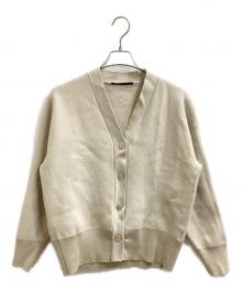 AP STUDIO（エーピーストゥディオ）の古着「Form Knit Cardigan / フォームニットカーディガン / 23080586205030」｜ベージュ