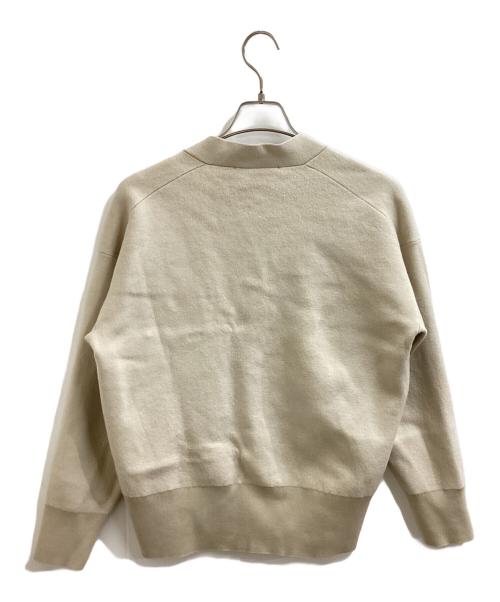 AP STUDIO（エーピーストゥディオ）AP STUDIO (エーピーストゥディオ) Form Knit Cardigan / フォームニットカーディガン / 23080586205030 ベージュ サイズ:FREEの古着・服飾アイテム