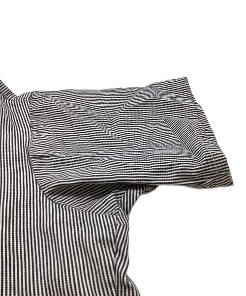 BEN DAVIS（ベンデイビス）BEN DAVIS (ベンデイビス) HICKORY Half Zip Shirts グレー サイズ:Mの古着・服飾アイテム