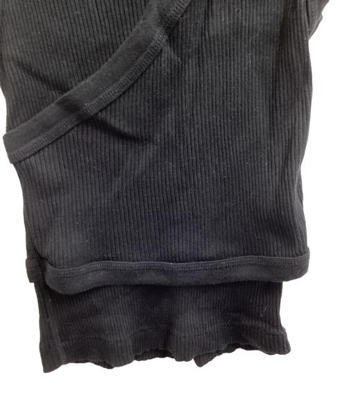 HYKE（ハイク）HYKE (ハイク) DOUBLE SHOULDER TANK TOP ブラック サイズ:FREEの古着・服飾アイテム