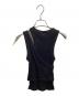 HYKE (ハイク) DOUBLE SHOULDER TANK TOP ブラック サイズ:FREE：8000円