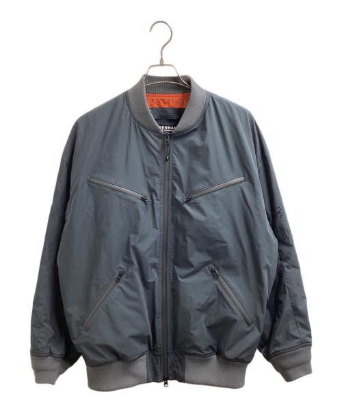 Denham（デンハム）Denham (デンハム) TECHNICAL MA-1 グレー サイズ:XLの古着・服飾アイテム