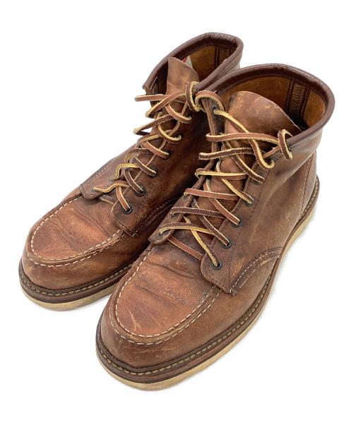 RED WING（レッドウィング）RED WING (レッドウィング) 6-inch Classic Moc ブラウン サイズ:8 1/2の古着・服飾アイテム