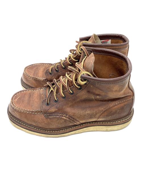 RED WING（レッドウィング）RED WING (レッドウィング) 6-inch Classic Moc ブラウン サイズ:8 1/2の古着・服飾アイテム