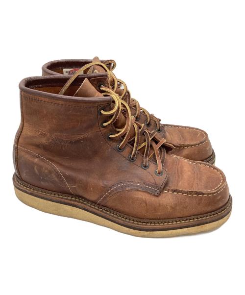 RED WING（レッドウィング）RED WING (レッドウィング) 6-inch Classic Moc ブラウン サイズ:8 1/2の古着・服飾アイテム