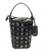 HYKE×CHACOLIハイク×チャコリ）の古着「BASKETハンドバッグ」｜ブラック