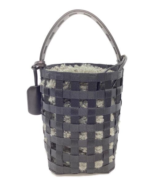 HYKE（ハイク）HYKE (ハイク) CHACOLI (チャコリ) BASKETハンドバッグ ブラックの古着・服飾アイテム