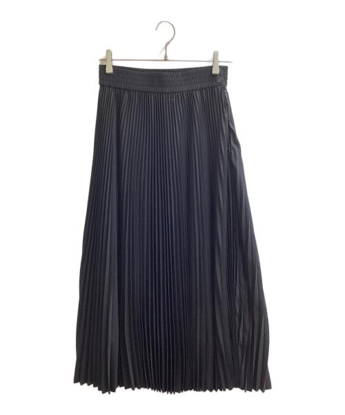 HYKE（ハイク）HYKE (ハイク) PLEATED SKIRT / プリーツスカート / 222-14129 ブラック サイズ:2の古着・服飾アイテム