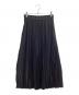 HYKE（ハイク）の古着「PLEATED SKIRT / プリーツスカート / 222-14129」｜ブラック