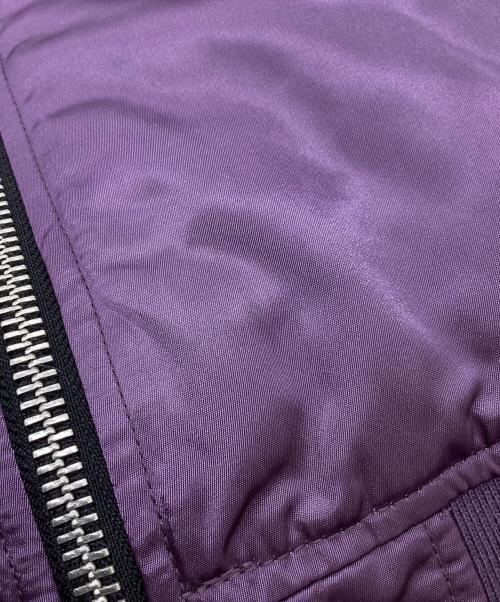 DIESEL（ディーゼル）DIESEL (ディーゼル) MA-1ジャケット / a005450TAQF パープル サイズ:Sの古着・服飾アイテム