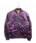 DIESEL（ディーゼル）の古着「MA-1ジャケット / a005450TAQF」｜パープル