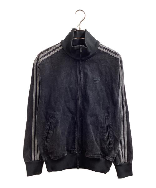 adidas（アディダス）adidas (アディダス) DENIM FIREBIRD TRACKTOP ブラック サイズ:Mの古着・服飾アイテム